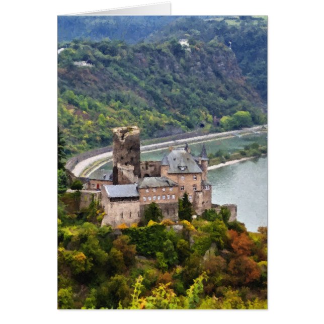 Castle Hälsningskort (Framsidan)