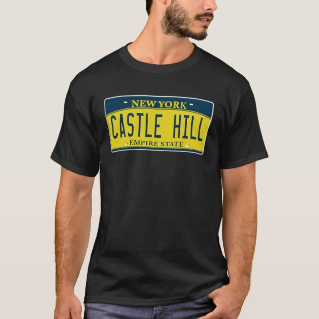 Castle Hill Bronx New York NY Neighborhood Hometow T Shirt (Framsida)