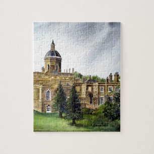 Castle Howard North Yorkshire Watercolor Painting Pussel