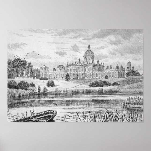 Castle Howard Poster (Framsidan)