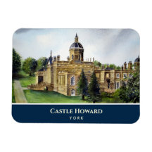 Castle Howard York England Watercolor Painting