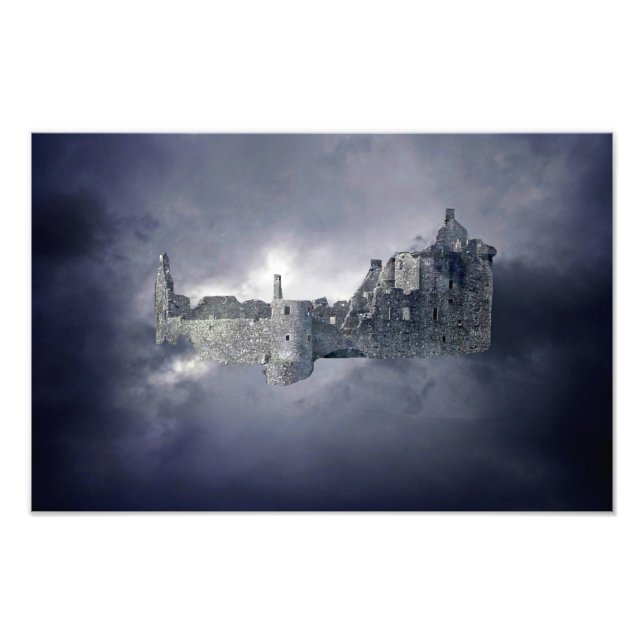 Castle i Himlar Fototryck (Framsidan)