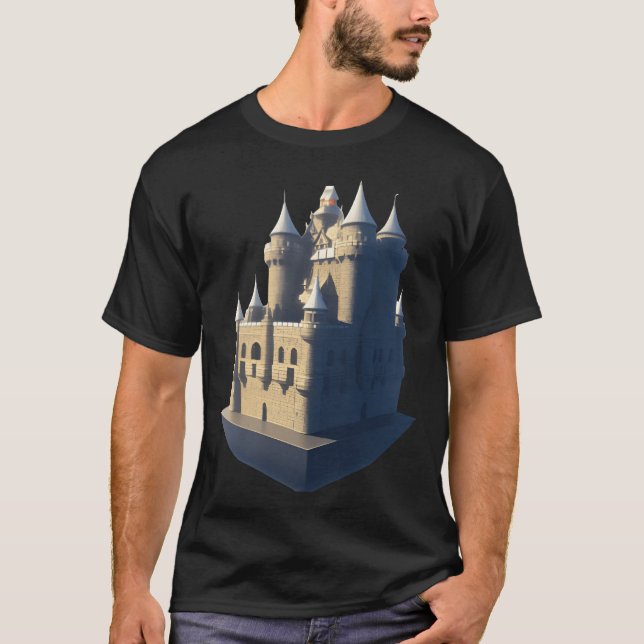 Castle i presenten från Himmel T Shirt (Framsida)