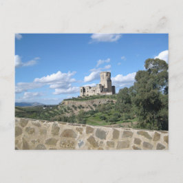 Castle i Spanien Vykort