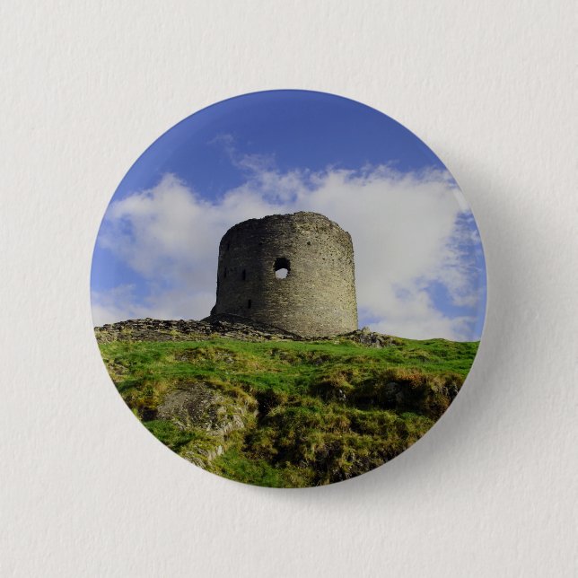 Castle i Wales Knapp (Framsida)