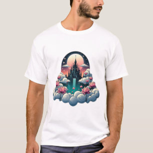 Castle in Clouds: Lotus Dreams" T Shirt