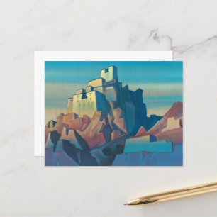 Castle in Ladakh av Nicholas Roerich Helg Vykort