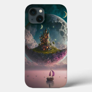 Castle in Måne Fantasy Fodral-Mate iphone case