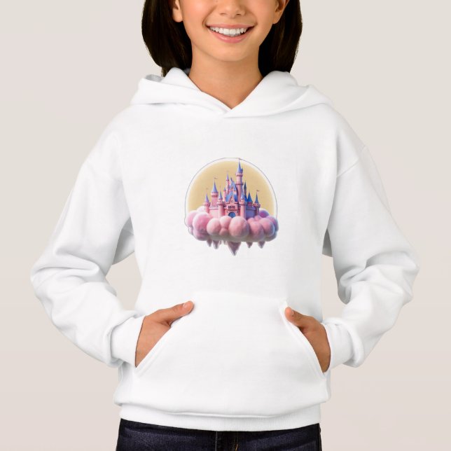 "Castle in the Clouds: A Dreamlike Escape" T Shirt (Framsida)