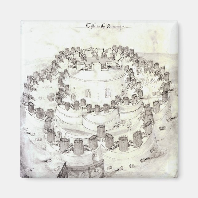 Castle in the Downes, 1 539 Magnet (Framsidan)