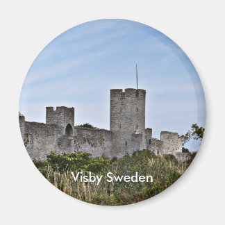 Castle in Visby, Visby Sverige Magnet