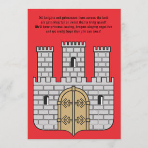 Castle-inbjudan Inbjudningar