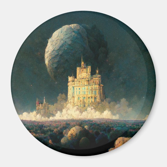 Castle Kant vid World Fantasy Sci-Fi Magnet (Framsidan)