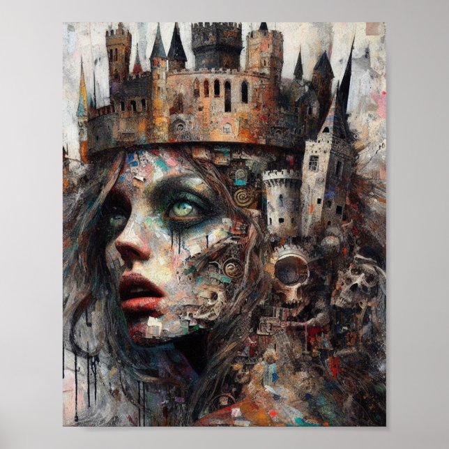 Castle Krona Woman Poster (Framsidan)