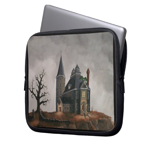 Castle Laptop sleeve (Framsidan Vänster)