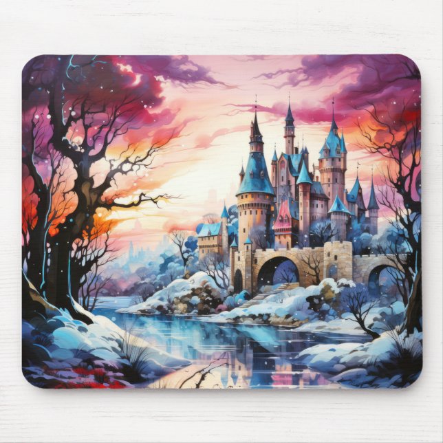 Castle Ligcape Concept Abstrakt Colorful Scenery Musmatta (Framsidan)