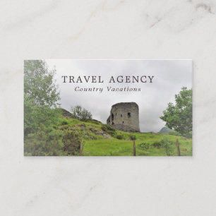 Castle Ligcape, Travel Agent Visitkort