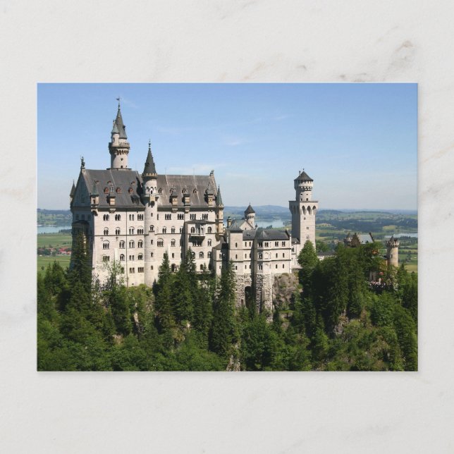 Castle Neuschwanstein Vykort (Framsida)