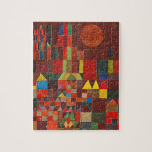 Castle och Sol, Paul Klee Expressionism Pussel