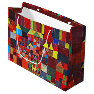 Castle och Sol, Paul Klee Large Gift Bag