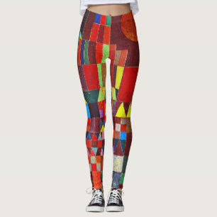 Castle och Sol, Paul Klee Leggings