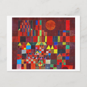 Castle och Sol, Paul Klee Vykort