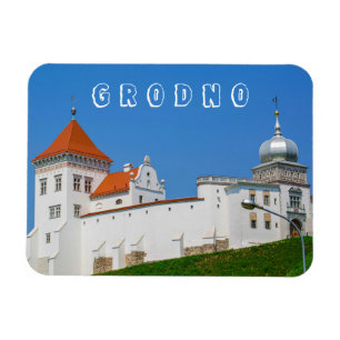 Castle of Belarus Grodno Cityscape City Architectu Magnet