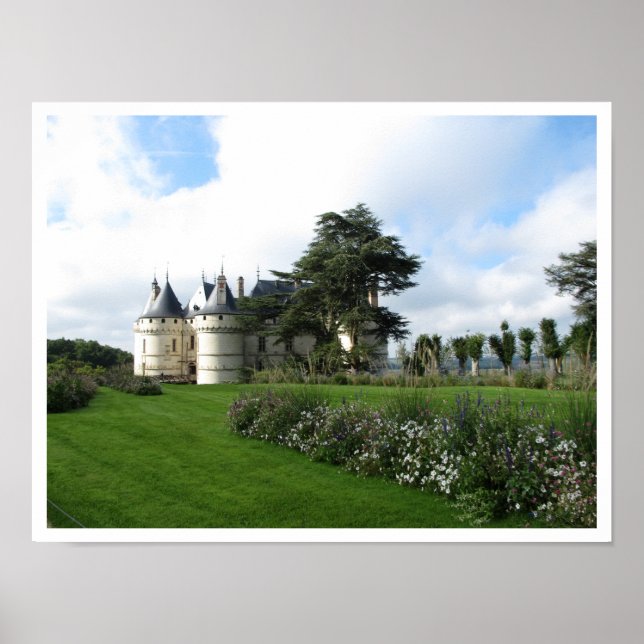 Castle of Chaumont-sur-Loire, Frankrike Poster (Framsidan)