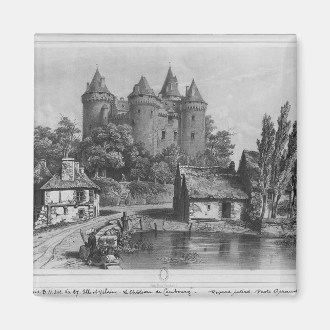 Castle of Combourg Magnet (Framsidan)