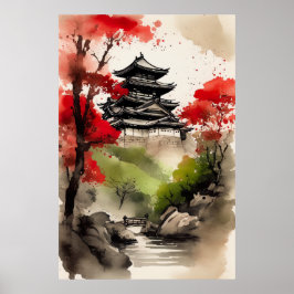 Castle of Echoing Backe Poster