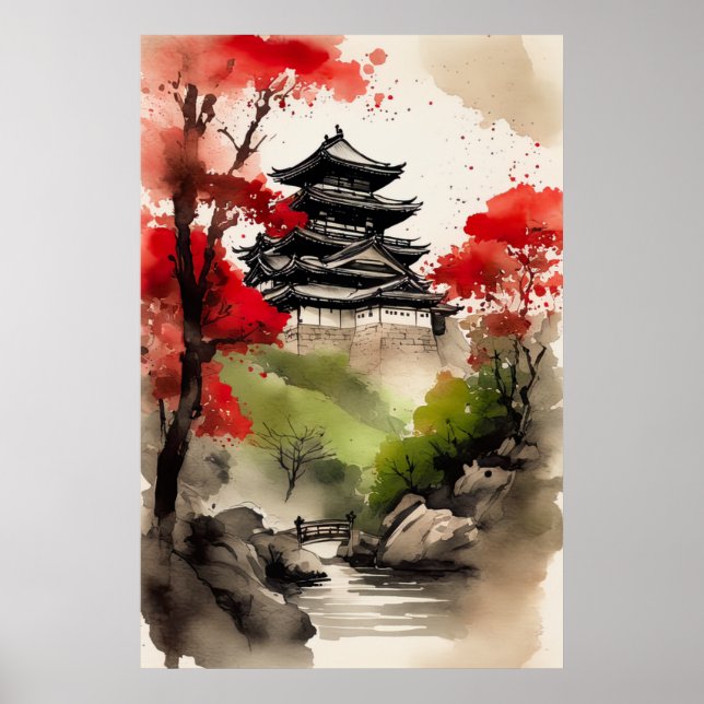 Castle of Echoing Backe Poster (Framsidan)