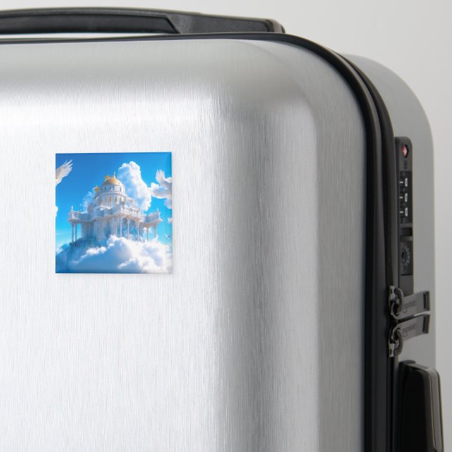 Castle of Lofty Aspirations Magnet (In Situ (Luggage))