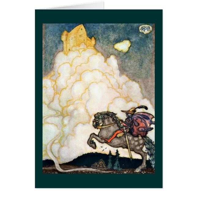Castle of Rosy Clouds Hälsningskort (Framsidan)