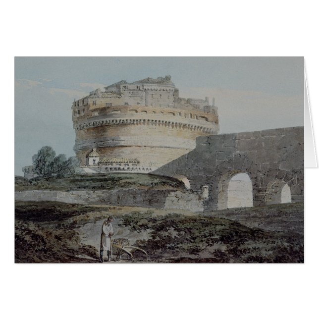 Castle of San Angelo, Rom Hälsningskort (Framsidan Horizontal)