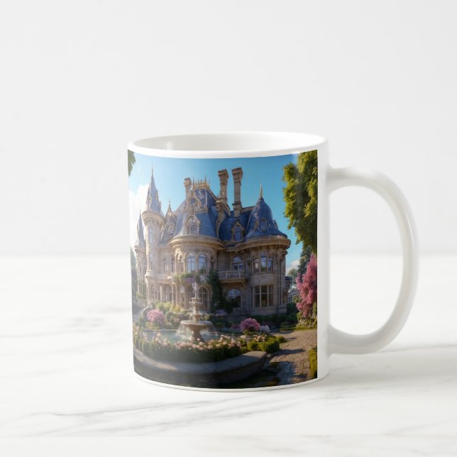 Castle of Victorian Splendor Kaffemugg (Höger)