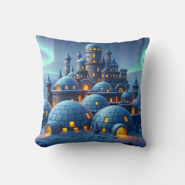 Castle of Winter Hearth Kudde (Framsida)