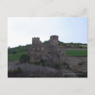 Castle på Rhen Vykort