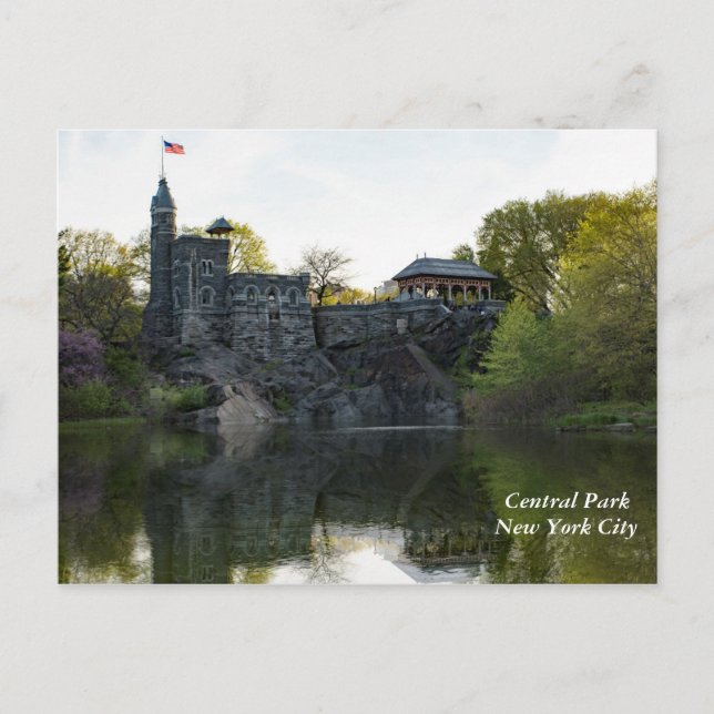 Castle på Sjö Vykort (Framsida)