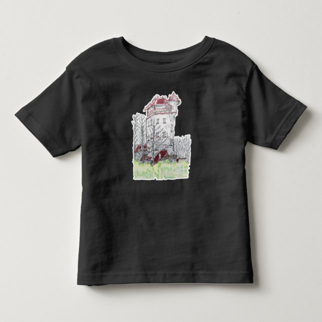 Castle Palthetoren i Sprengenberg T Shirt (Framsida)
