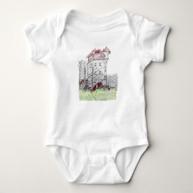 Castle Palthetoren i Sprengenberg T Shirt (Framsida)