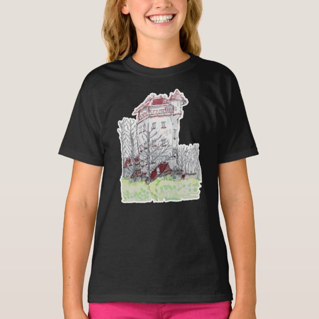 Castle Palthetoren i Sprengenberg T Shirt (Framsida)
