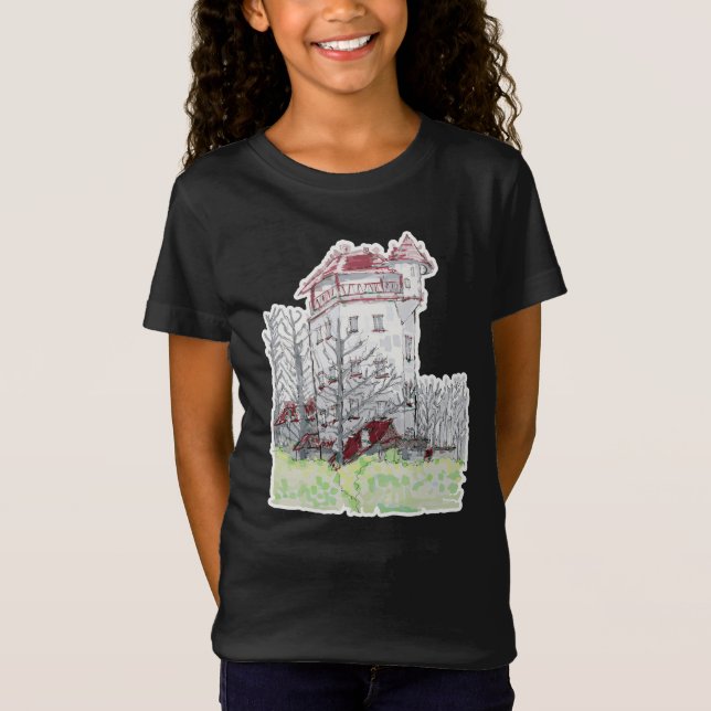 Castle Palthetoren i Sprengenberg T Shirt (Framsida)