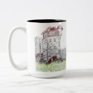 Castle Palthetoren i Sprengenberg Två-Tonad Mugg