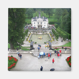 Castle Park Linderhof i Bayern, Tyskland Magnet