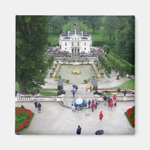 Castle Park Linderhof i Bayern, Tysklandare Magnet