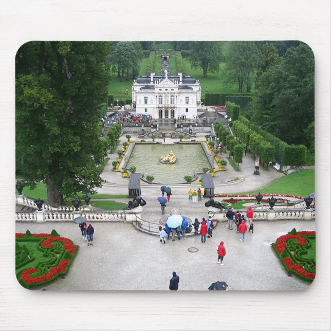 Castle Park Linderhof i Bayern, Tysklandare Musmatta (Framsidan)