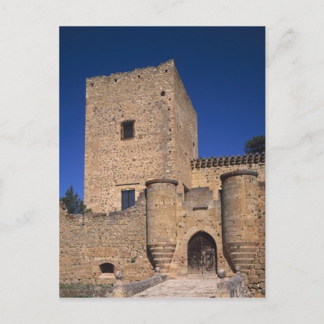 Castle Pedraza, Castile Leon, Spanien 2 Vykort (Framsida)