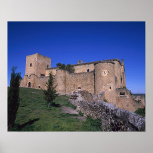 Castle Pedraza, Castile Leon, Spanien Poster