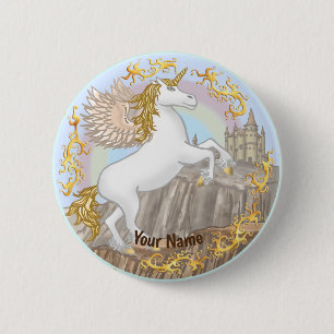 Castle Pegasus Unicorn-stift Knapp