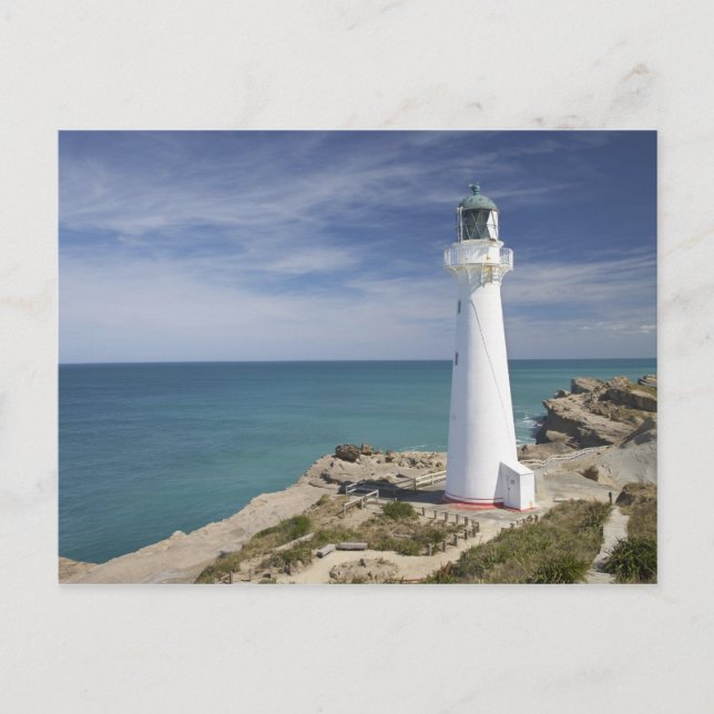 Castle Point Lighthouse, Castlepoint, Wairarapa Vykort (Framsida)